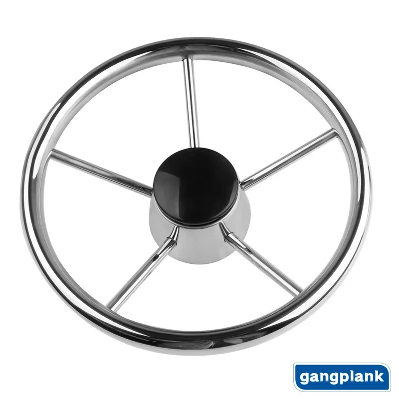 Fishing Boat Steering Wheel - Yacht Speedboat 316 Stainless Steel Steering