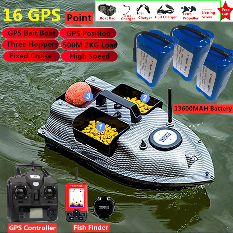 16PCS Point GPS Nesting Bait B - Fishing Boat Gps review and price