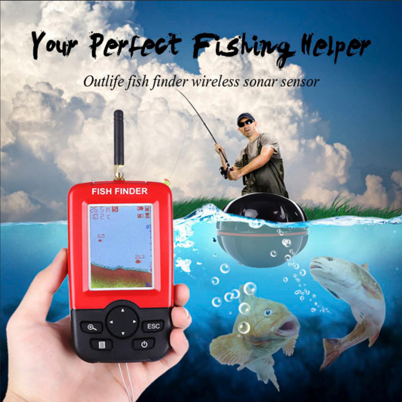 Display Portable fish finder e - Fishing Boat Depth Finder review and price