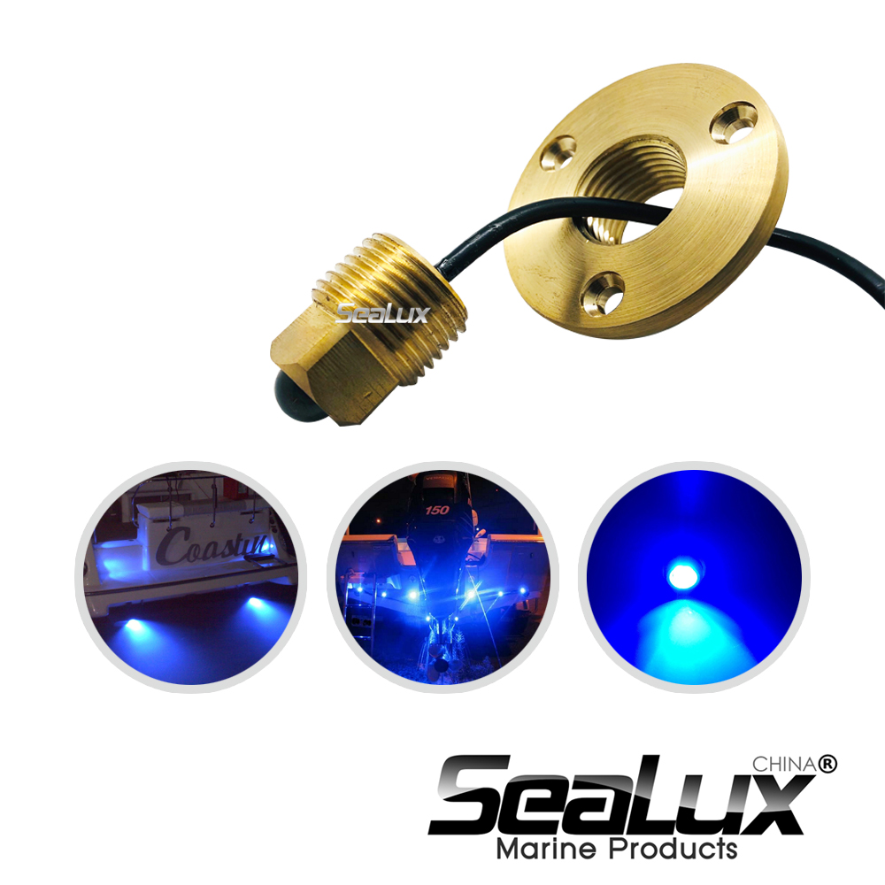 Sealux Brass drain plug LED li - Fishing Boat Navigation Light review and price