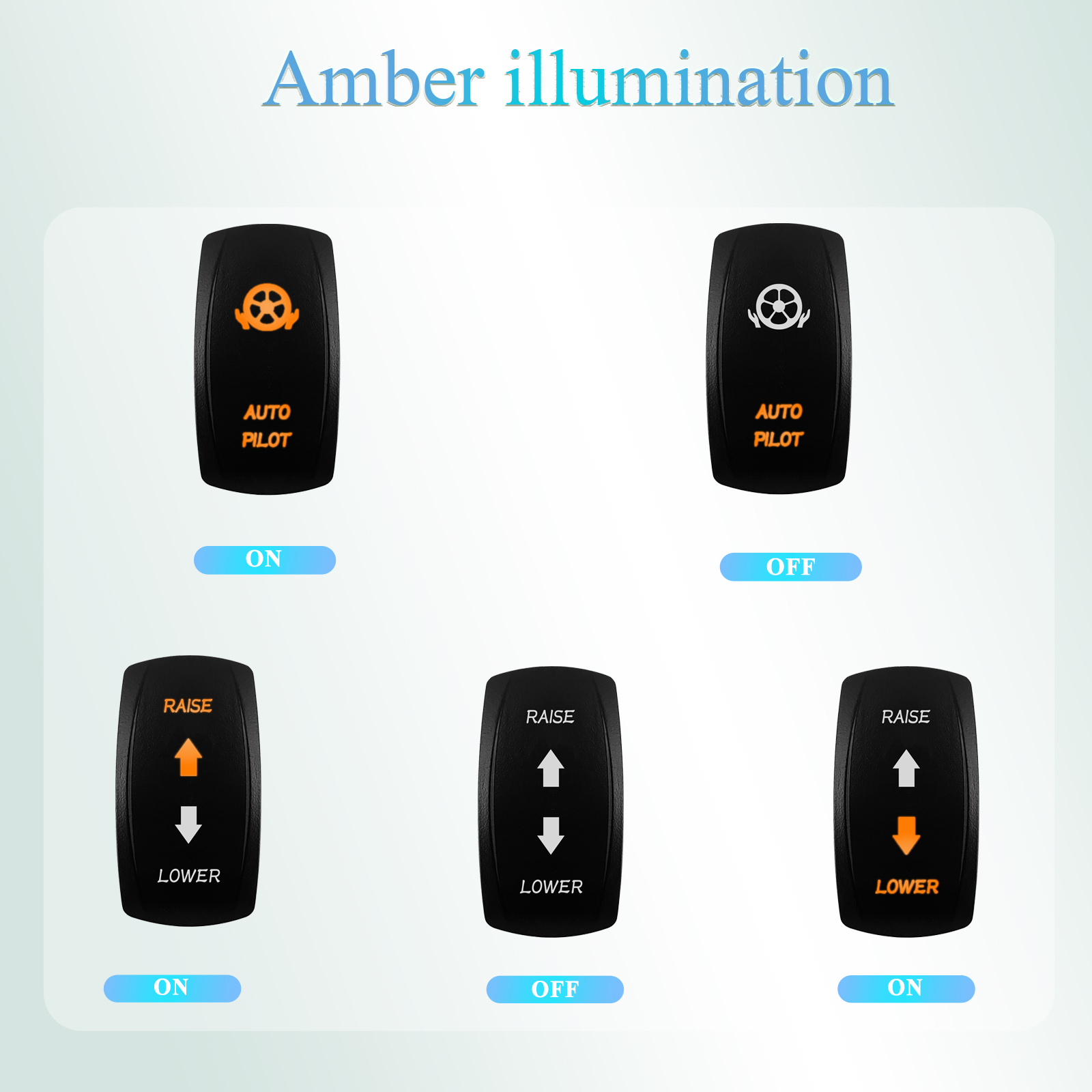 12V/24V Waterproof Backlit Mar - Fishing Boat Navigation Light review and price
