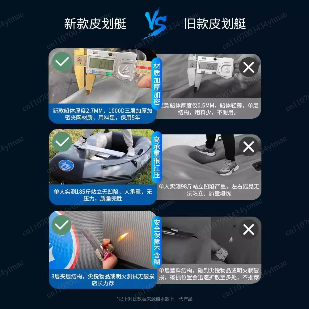 Portable Abrasion Proof Inflat - Fishing Boat Inflatable review and price