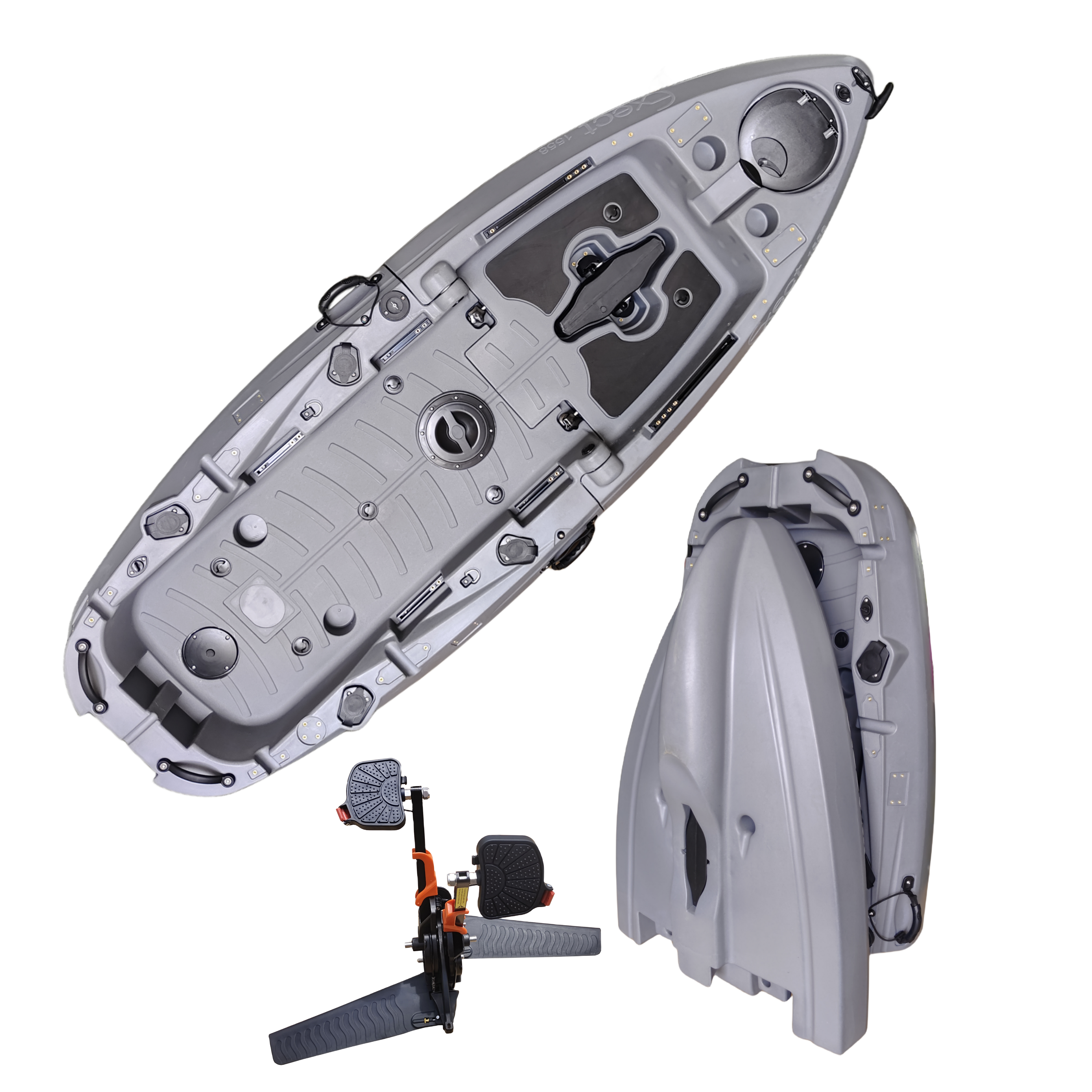 Plastic Kayak Pedal Kayak Fish - Fishing Boat Aluminum review and price