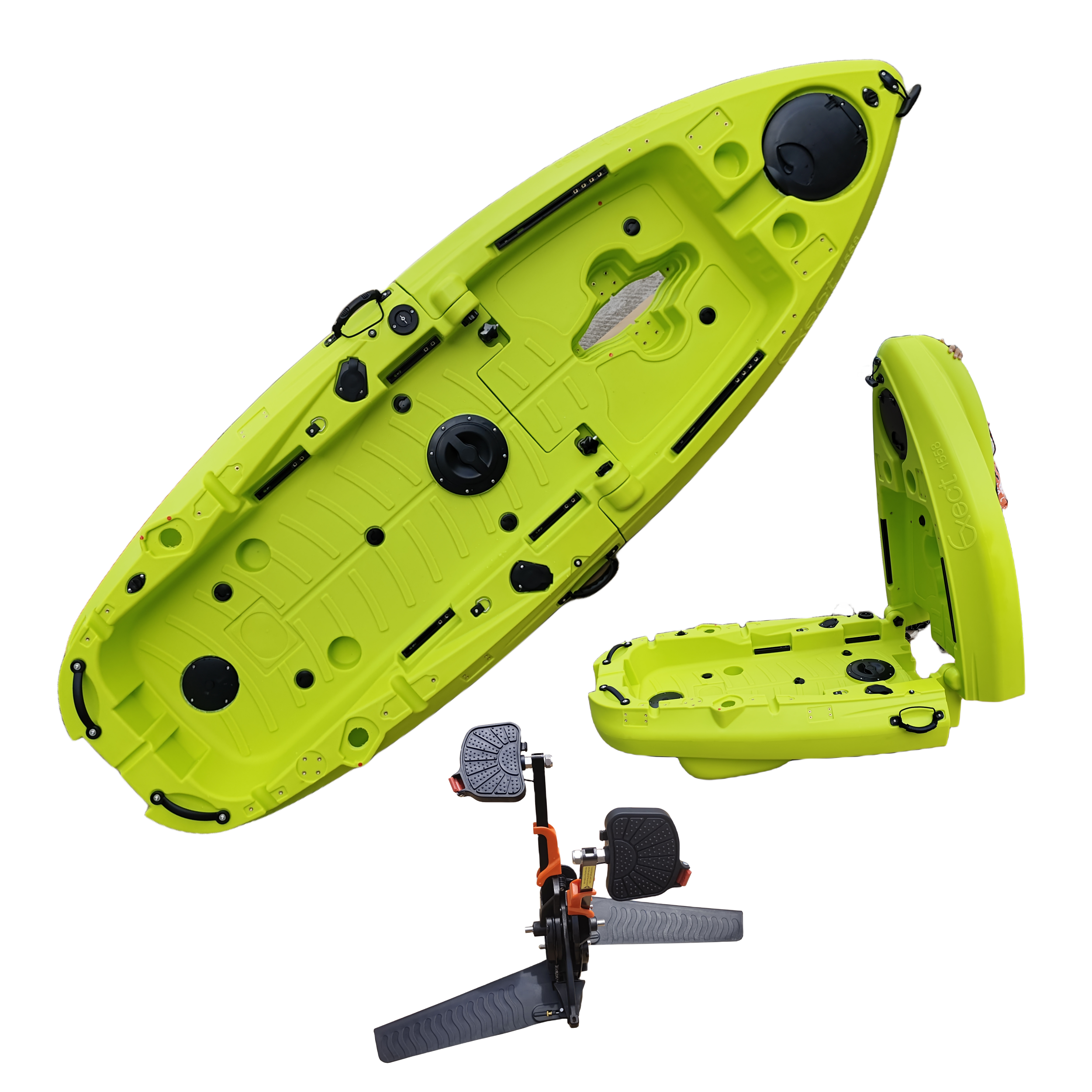 Plastic Kayak Pedal Kayak Fish - Fishing Boat Aluminum review and price
