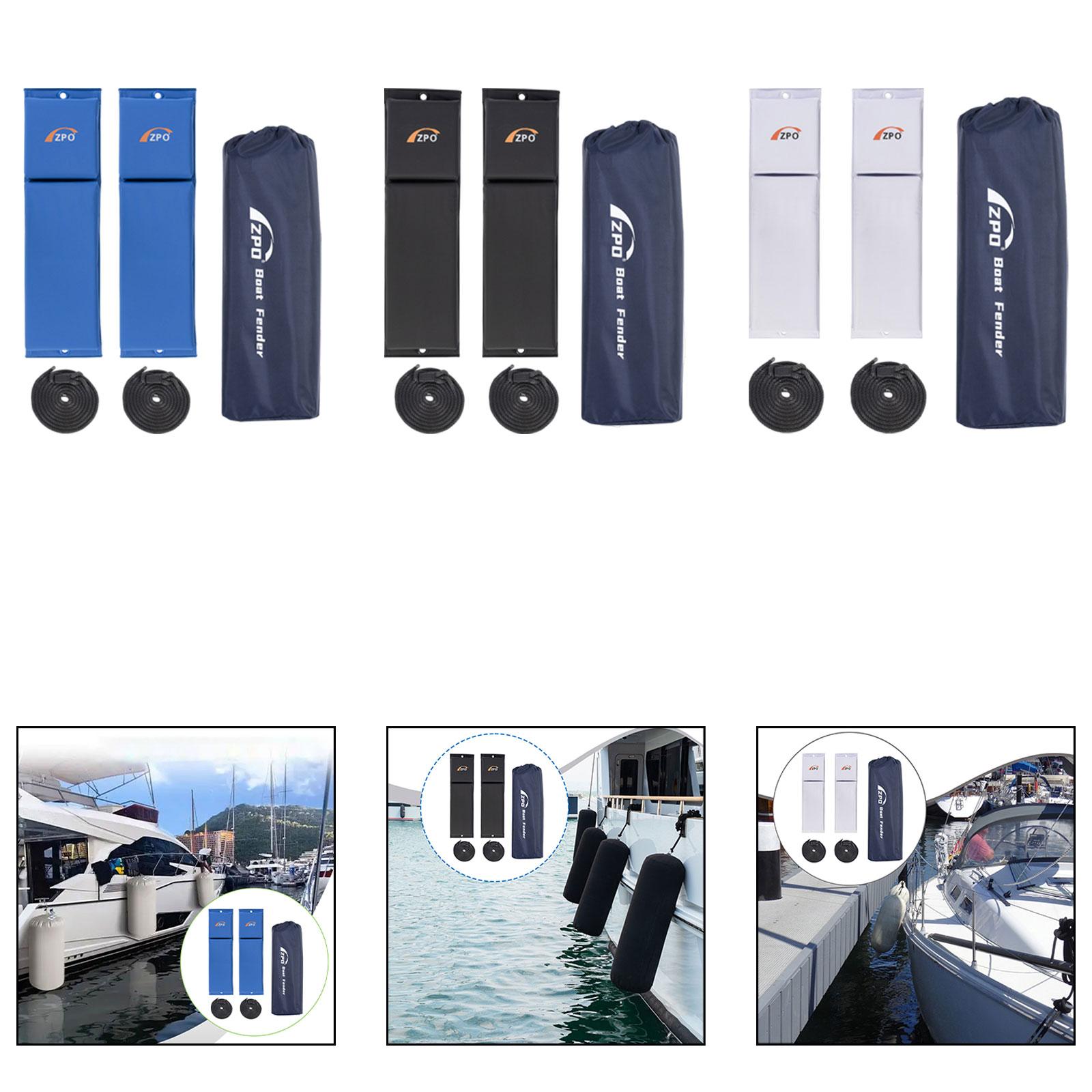 2Pcs Flat Boat Fender with Rop - Fishing Boat Paddle review and price