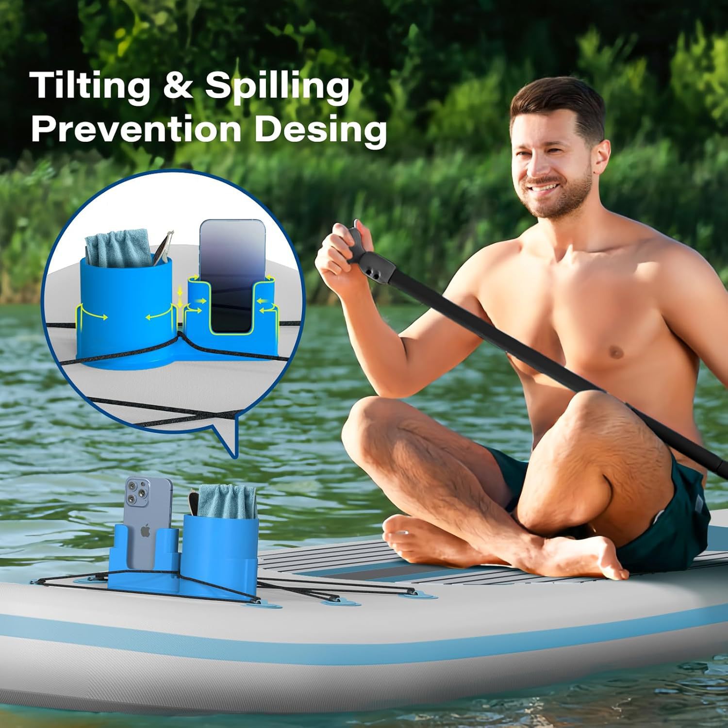 Kayak Drink Holder Surfboard K - Fishing Boat Anchor review and price