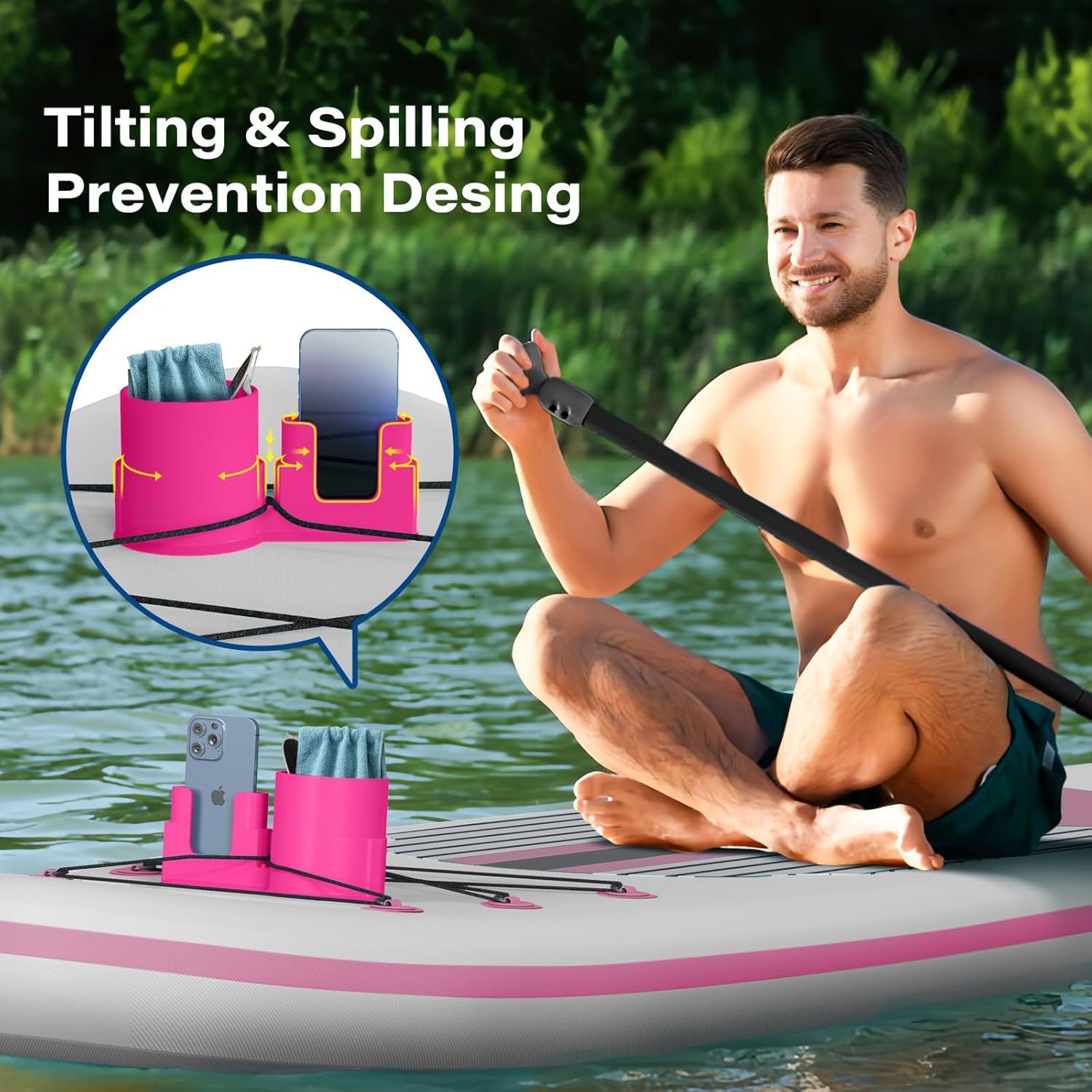 Kayak Drink Holder Surfboard K - Fishing Boat Anchor review and price