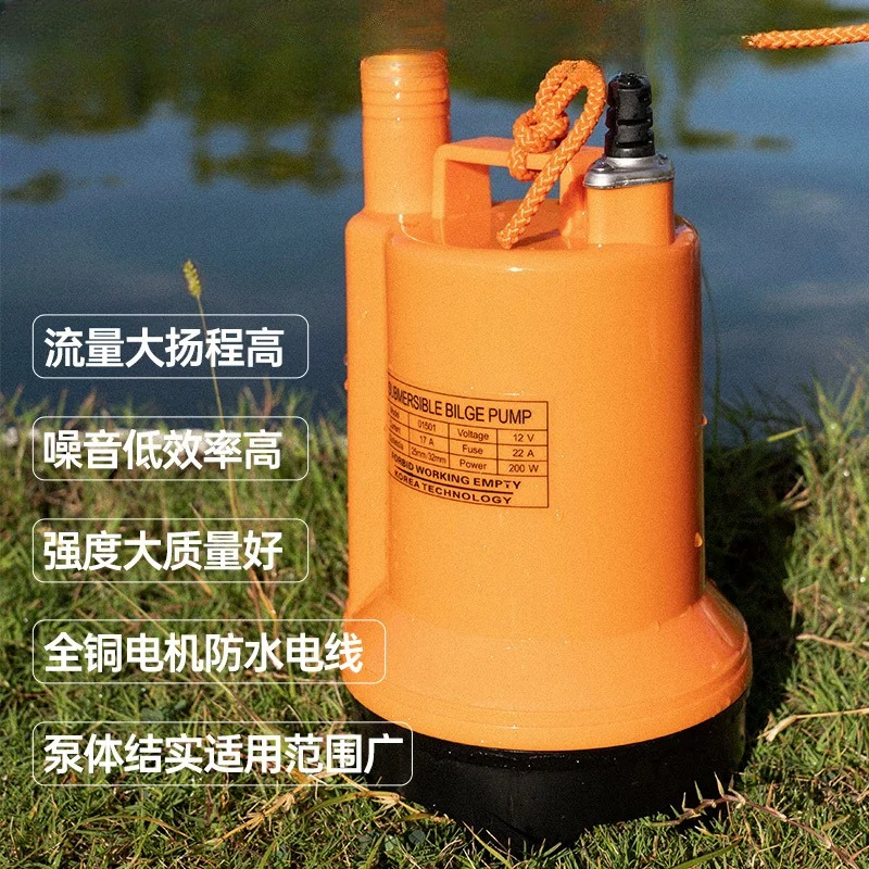 Marine bilge pump 12V24v DC su - Fishing Boat Bilge Pump review and price