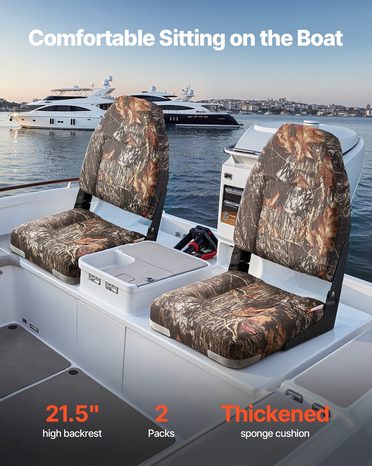 Boat Seat, High Backrest, Fold - Fishing Boat Aluminum review and price