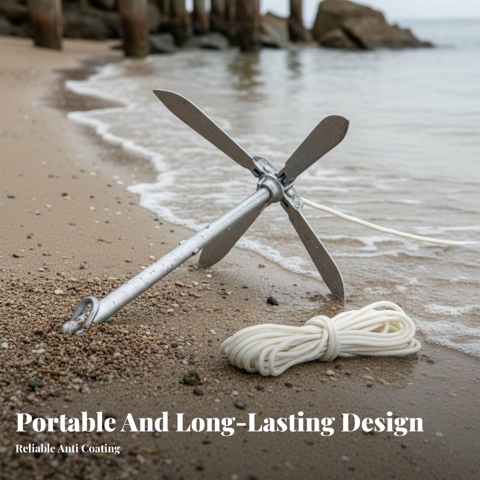Lotus Anchor Foldable Carbon S - Fishing Boat Anchor review and price