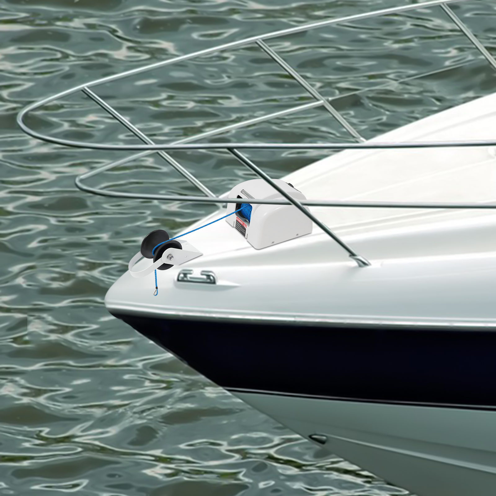 12V Electric Anchor Winch 45LB - Fishing Boat Anchor Winch review and price