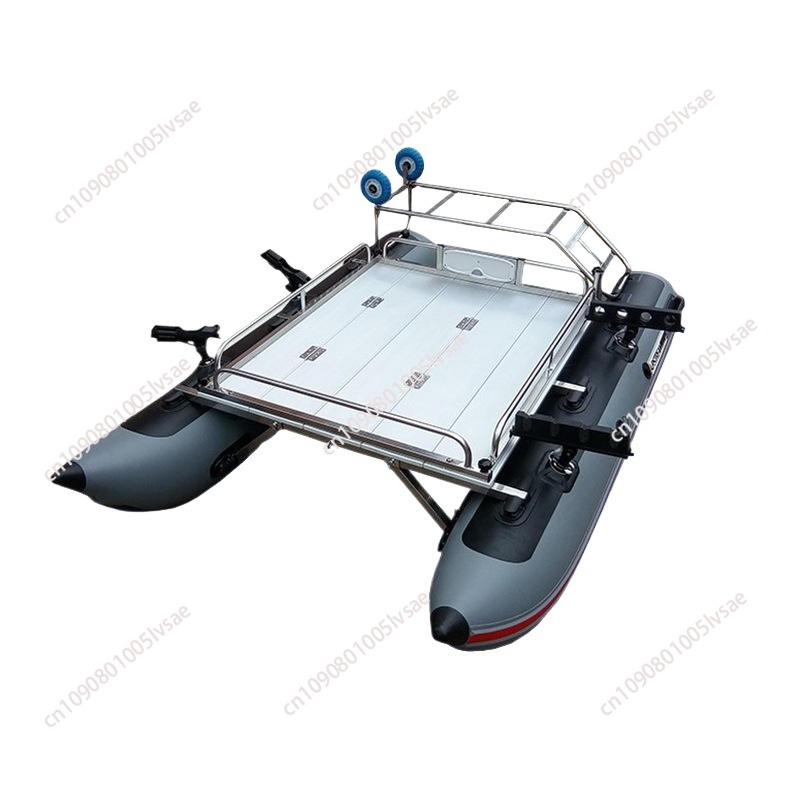 Aluminium Deck PVC Pontoon 1/2 - Fishing Boat Inflatable review and price
