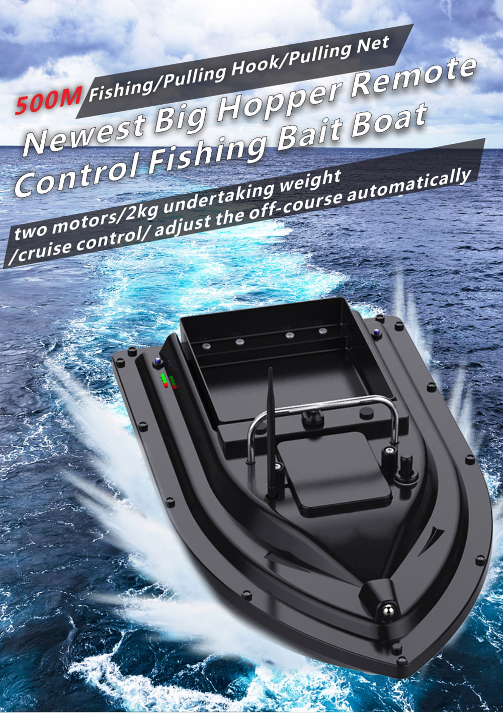 Bait Boat With GPS Positioning - Fishing Boat Gps review and price