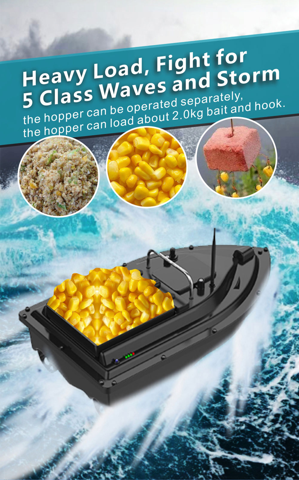 Bait Boat With GPS Positioning - Fishing Boat Gps review and price