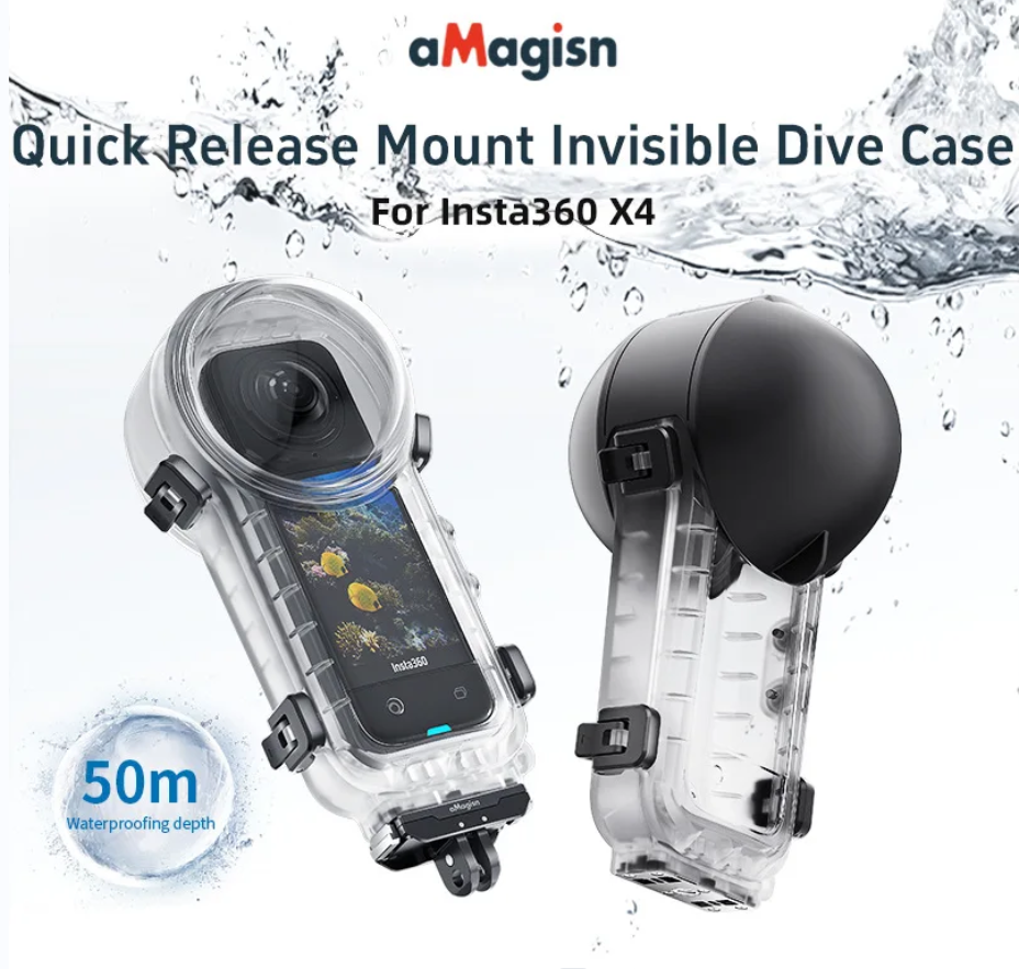 aMagisn For Insta360 X4 50M In - Fishing Boat Cover review and price