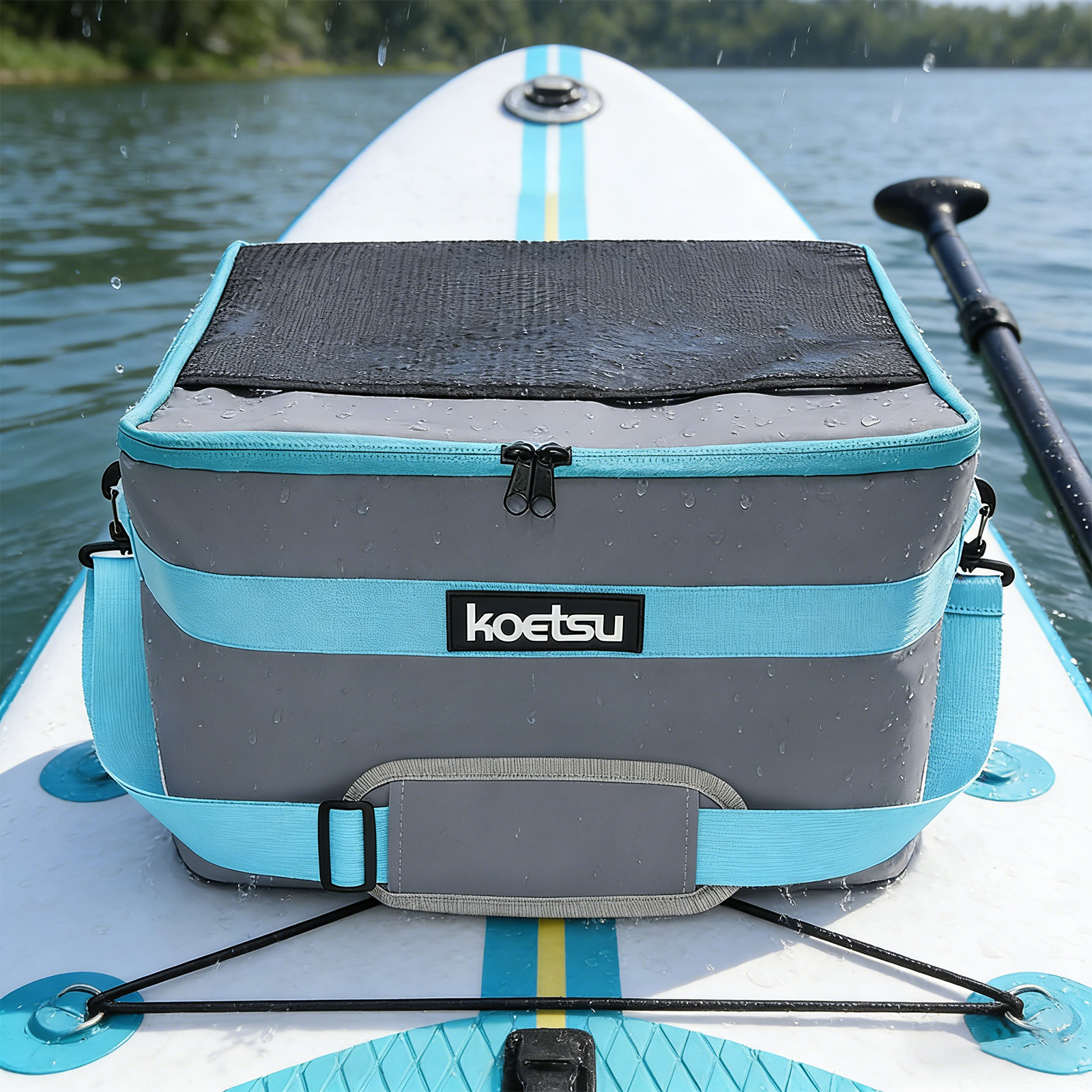 Insulated Paddleboard Cooler w - Fishing Boat Paddle review and price