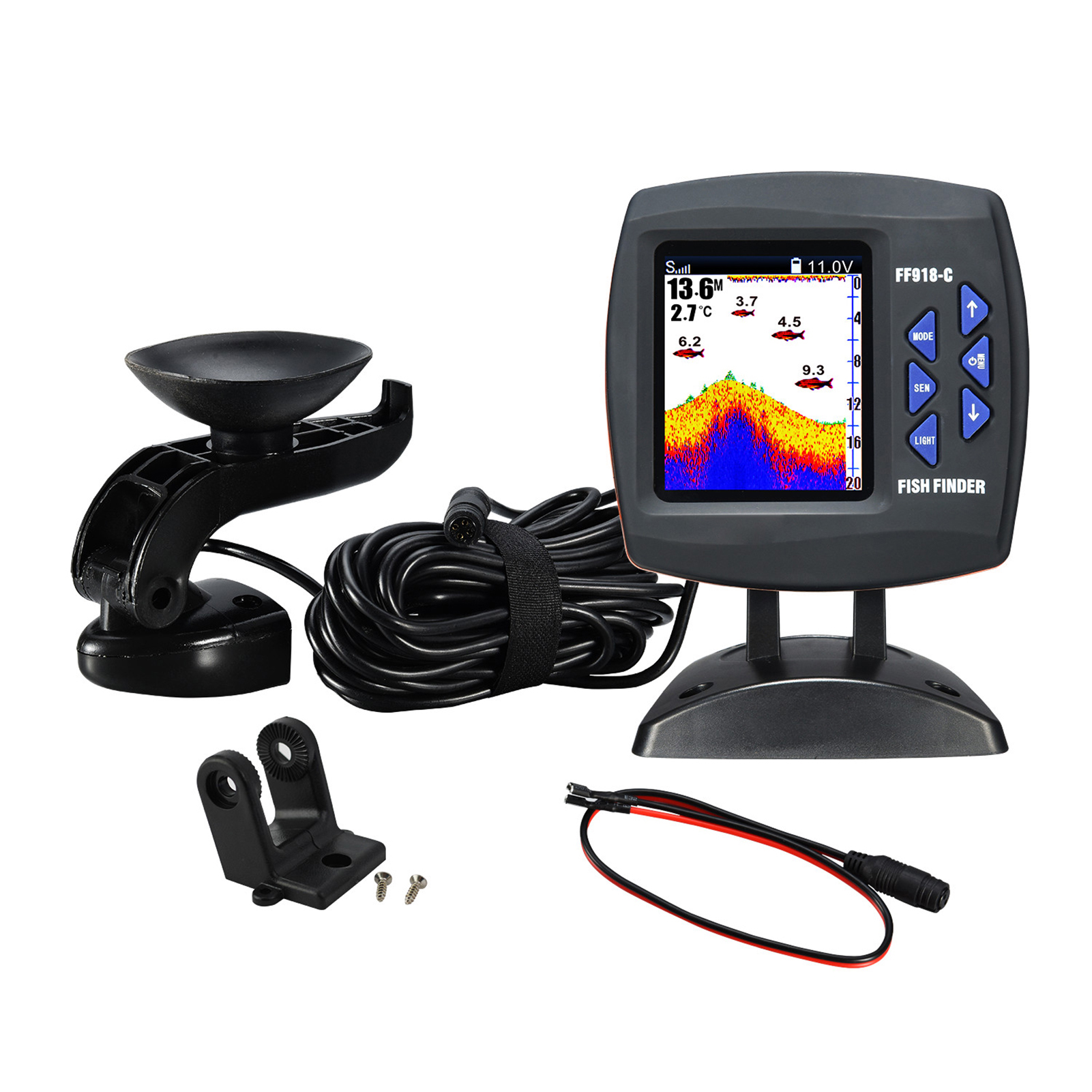 Portable Fish Finder Wireless  - Fishing Boat Depth Finder review and price