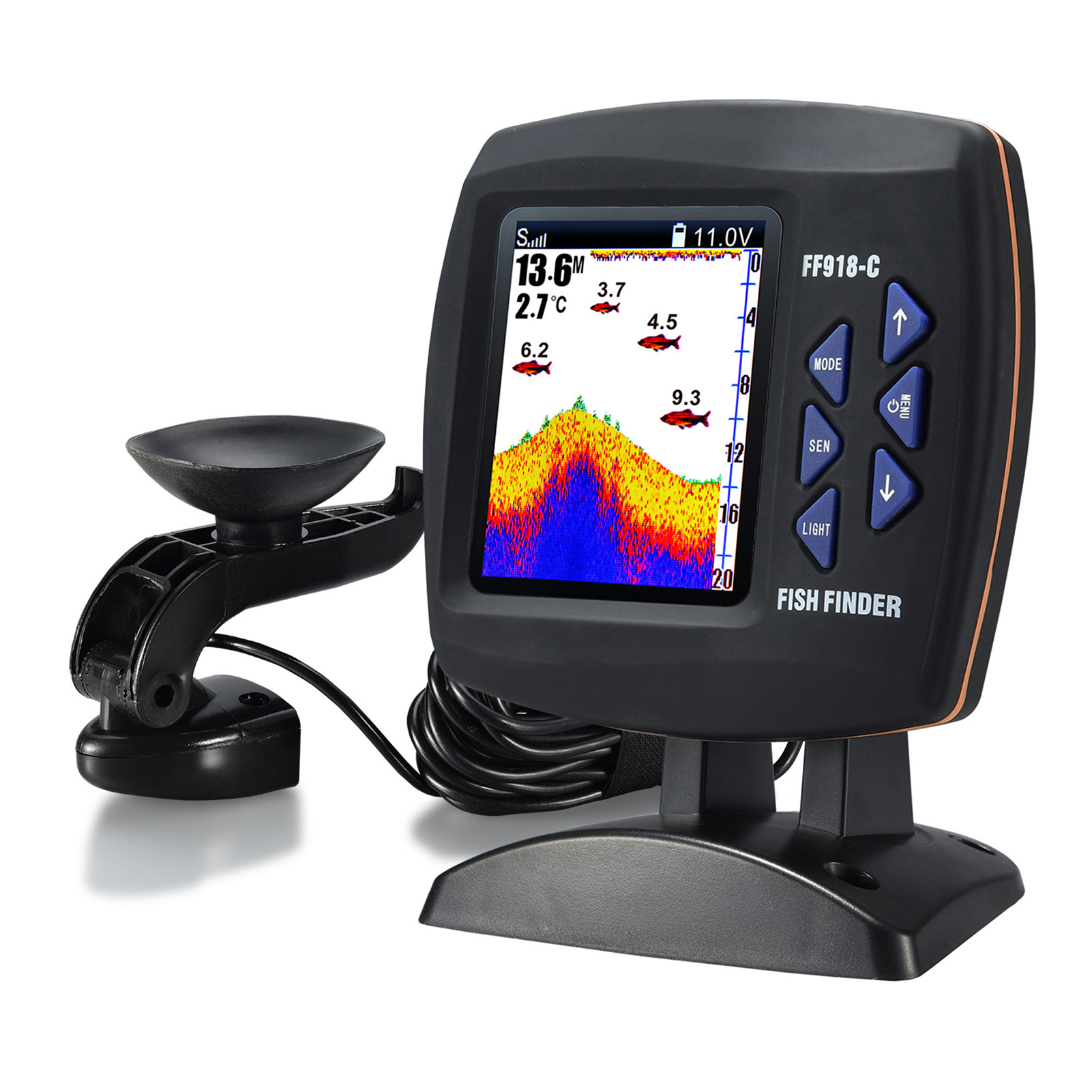Portable Fish Finder Wireless  - Fishing Boat Depth Finder review and price