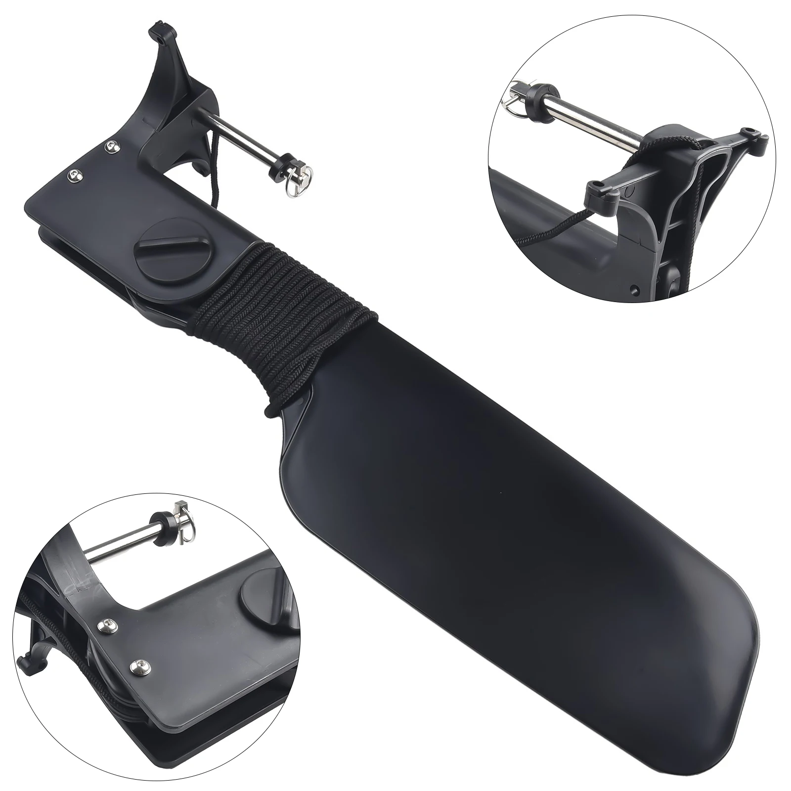 For Kayak Big Tail Rudder with - Fishing Boat Steering Wheel review and price