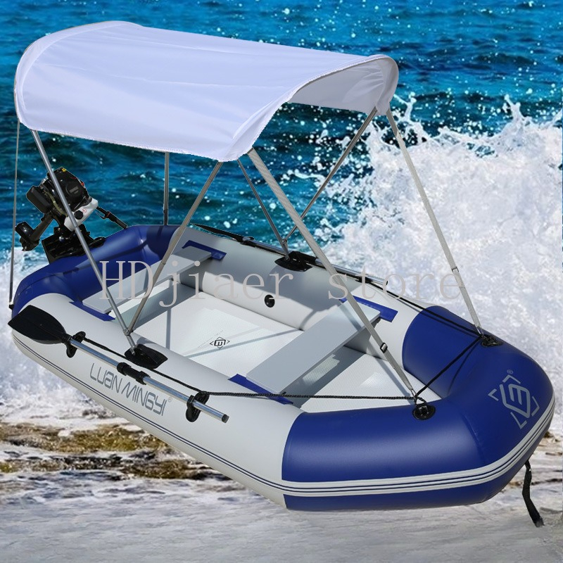 Inflatable Boat with Hard Bott - Fishing Boat Paddle review and price