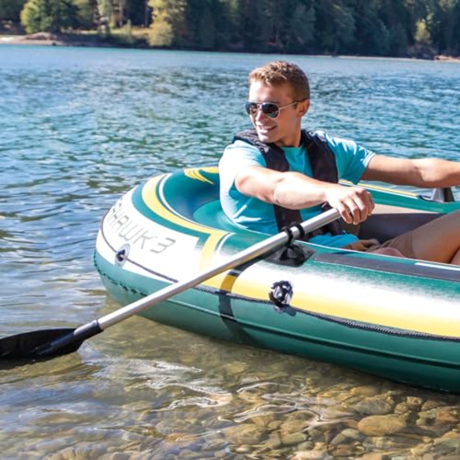 Inflatable Fishing Boat with O - Fishing Boat Oar review and price