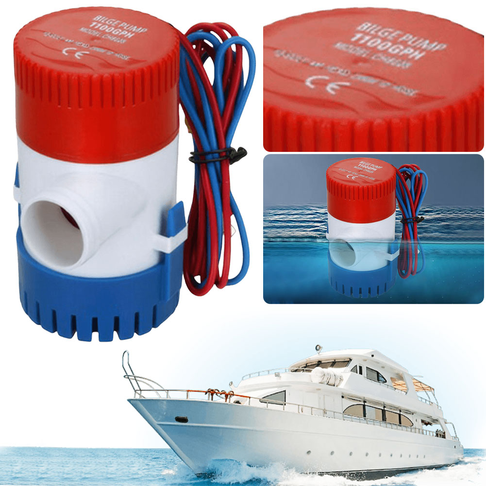 1100GPH Submersible Bilge Wate - Fishing Boat Bilge Pump review and price